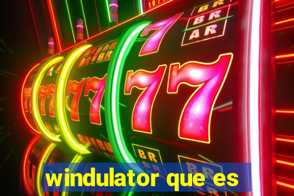 windulator que es